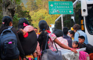 Empezó el proceso de retorno y reubicación del pueblo Emberá que permanecía en el Parque Nacional, en Bogotá