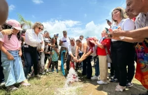 Villa Silvena, en Candelaria ya cuenta con agua potable