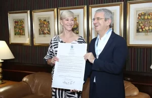 Gobernación otorgó la Orden al Mérito Vallecaucano al Director General de Nestlé