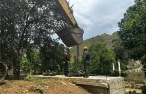 Avanza la instalación de un puente militar en Dagua
