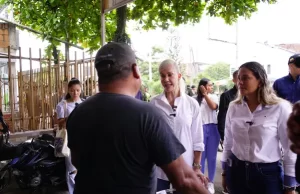 Gobernadora concreta alianza con Mininterior