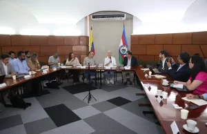 Con el Tren de Cercanías Gobernación y Unión Europea exploran renovación de la Galería Santa Elena