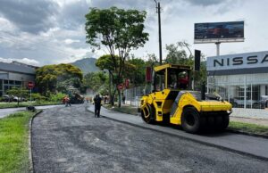 Avanza la pavimentación en el norte de Cali