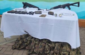 Golpe a las estructuras criminales en el Valle: GAULA incauta material de guerra del GAO-r “Jaime Martínez” en Calima Darién