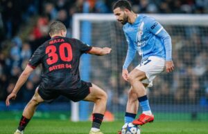 Manchester City cae 2-0 ante Leverkusen en el Etihad y complica su camino en la Champions