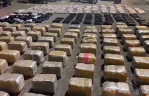 Vehículo recuperado y hallazgo de 900 kilos de marihuana en operativo de la Policía Valle
