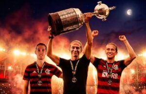 Jorge Carrascal, campeón de la Copa Libertadores con Flamengo tras vencer a Palmeiras