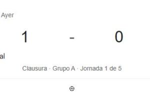 Nacional debutó con victoria 1-0 sobre América en el inicio de los cuadrangulares