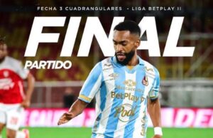 Santa Fe 1-2 Tolima: El ‘Pijao’ se impone en El Campín y lidera el Grupo B
