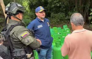 Incautan 600 pipetas de gas propano en operativo contra presunto centro clandestino en Yumbo