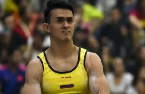 Jossimar Calvo, gimnasta olímpico junto a su esposa quedaron en medio de una explosión en Cúcuta