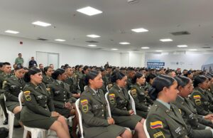 Al Valle del Cauca llegan 210 nuevos policías para reforzar la seguridad en el departamento