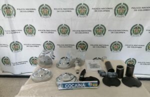 Incautación de clorhidrato de cocaína en el aeropuerto Alfonso Bonilla Aragón