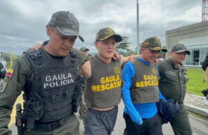 Gaula de la policía rescata a hijo del cantante Giovanny Ayala, Miguel Ayala y su manager Nicolás Pantoja