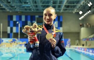 Colombia cierra la natación artística con oro y bronce en los Juegos Bolivarianos