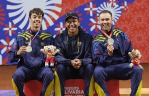 El tenis colombiano cerró los bolivarianos con dos oros y una plata