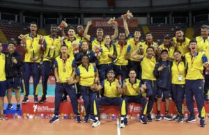 Colombia conquista el oro en voleibol masculino tras campaña perfecta en los Juegos Bolivarianos
