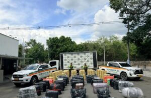 Vehículo abandonado con marihuana fue incautado en vías del Valle del Cauca