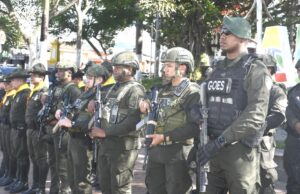 Refuerzan seguridad en el centro del Valle con despliegue especial de 50 policías