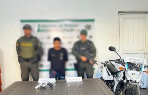 Dos capturados por porte ilegal de armas en Ansermanuevo