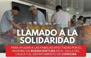 Gobernadora del Valle convoca a jornada solidaria por afectados de lluvias en Buenaventura y Córdoba