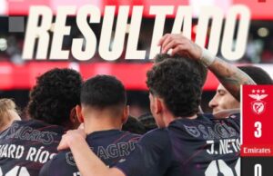 Benfica goleó al AVS y contó con asistencia de Richard Ríos