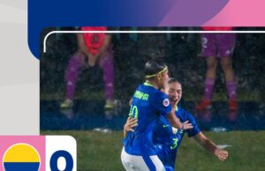 Brasil vence a Colombia y complica su camino en el Sudamericano Femenino Sub-20