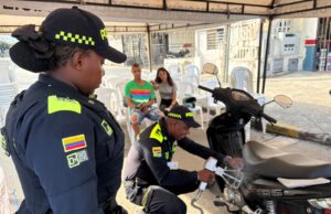 Marcatón fortalece la prevención del hurto de motos en la comuna 12 de Cali