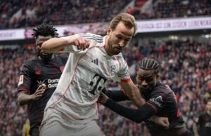 Empate con drama: Luis Díaz marca y ve la roja ante Leverkusen