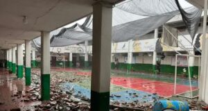 Autoridades del Valle inspeccionan institución educativa tras caída de muro en El Cerrito