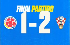 De la ilusión al golpe: Colombia cae 2-1 ante Croacia