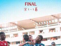 América y Tolima dividieron honores en un intenso partido