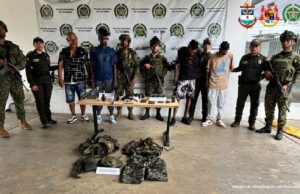 Cuatro hombres judicializados por porte de armas de uso restringido en Buenaventura