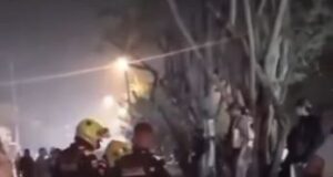 Peatón muere y dos policías resultan heridos tras accidente en persecución en Cali