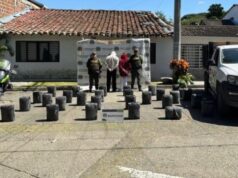 Incautan 140 kilos de marihuana en vía del Valle del Cauca