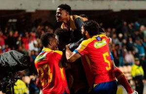 Con diez hombres, Pasto vence 2-0 al América en el estadio Libertad