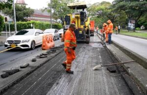 Avanza la renovación vial de la calle 5 en el sector de Meléndez