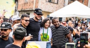 Kapo llevó música y mensajes de superación a Terrón Colorado
