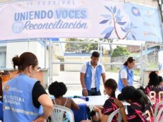 Llano Verde recibe la Carpa de la Reconciliación para fortalecer la convivencia y proteger a la juventud