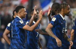 Francia impone su jerarquía ante Irak y avanza a la fase eliminatoria