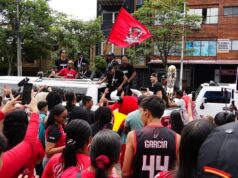Con honores, Toros del Valle llegó a Cali tras conquistar el título de la Liga de Baloncesto