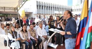 Alcalde Alejandro Eder instaló jornada electoral en Cali