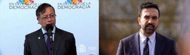 petro y alcalde de Nueva York, Zohran Mamdani