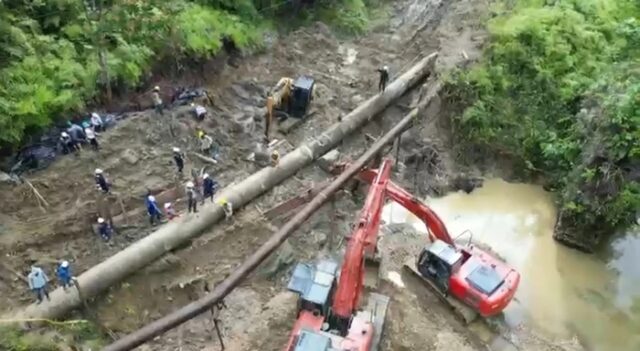 trabajos agua Buenaventura
