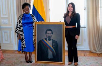 Cuadro de Juan José Nieto Gil regresa al Palacio de Nariño como símbolo de reparación histórica