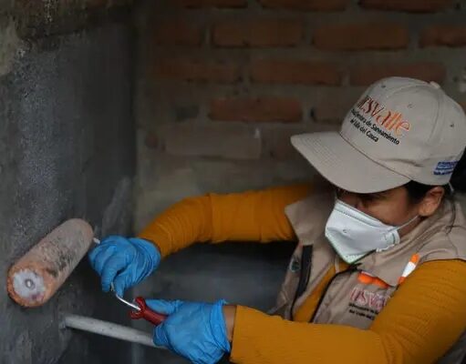 Gobernación del Valle lleva casa a casa en Pradera estrategia para eliminar criaderos del mosquito del dengue