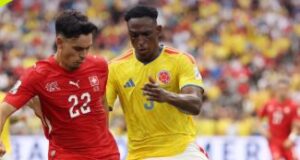 Colombia luchó hasta el final, pero quedó fuera del Mundial ante Suiza
