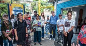 Delegación internacional destacó el Sistema ‘CuidArte’, tras visita a la comuna 15