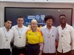 Gobernadora del Valle condecoró a figuras de la Selección Colombia por su participación en el Mundial