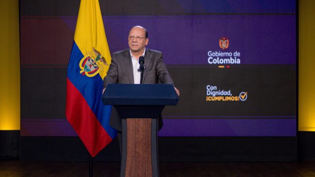 ministro de Hacienda Germán Ávila